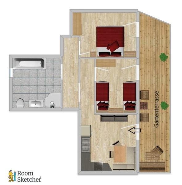 Ferienwohnung Brugger Zellberg Bagian luar foto